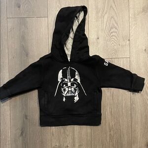 Black Star Wars Gap Hoodie 18-24m